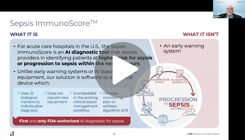 Sepsis Detection Webinar